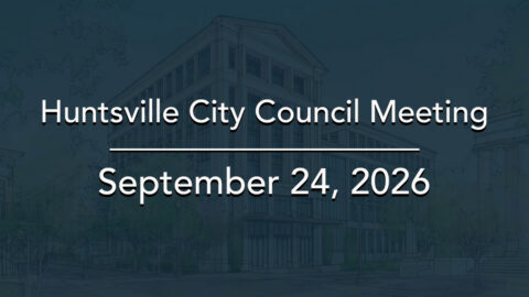 Image for Huntsville City Council Meeting – September 24, 2026