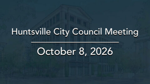 Image for Huntsville City Council Meeting – October 8, 2026