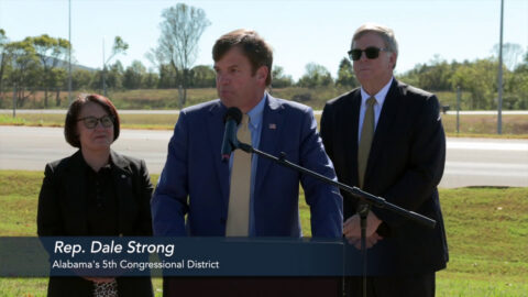 Image for Mayors Battle, Bartlett & Rep. Dale Strong Speak on Resolute Way and Slaughter Rd Projects