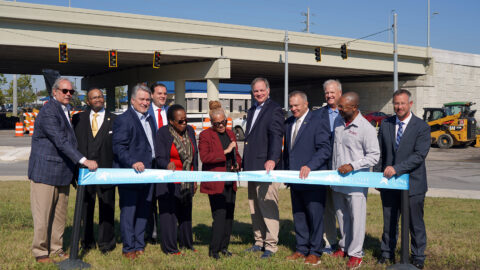 Image for North Memorial Parkway-Mastin Lake Road Overpass Ribbon Cutting
