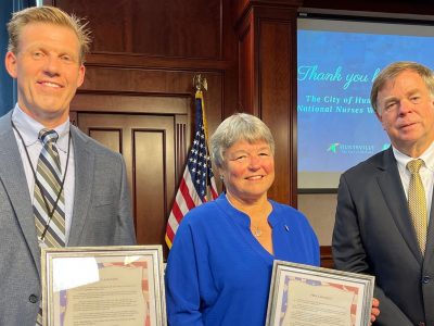 Click to view Mayor Tommy Battle honors health care heroes during National Nurses, Hospital weeks