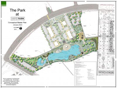 Click to view City of Huntsville authorizes increased funding for Hays Farm Park