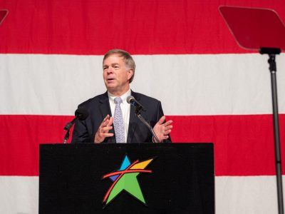 Click to view State of the City: Mayor Battle highlights building for the future in annual address