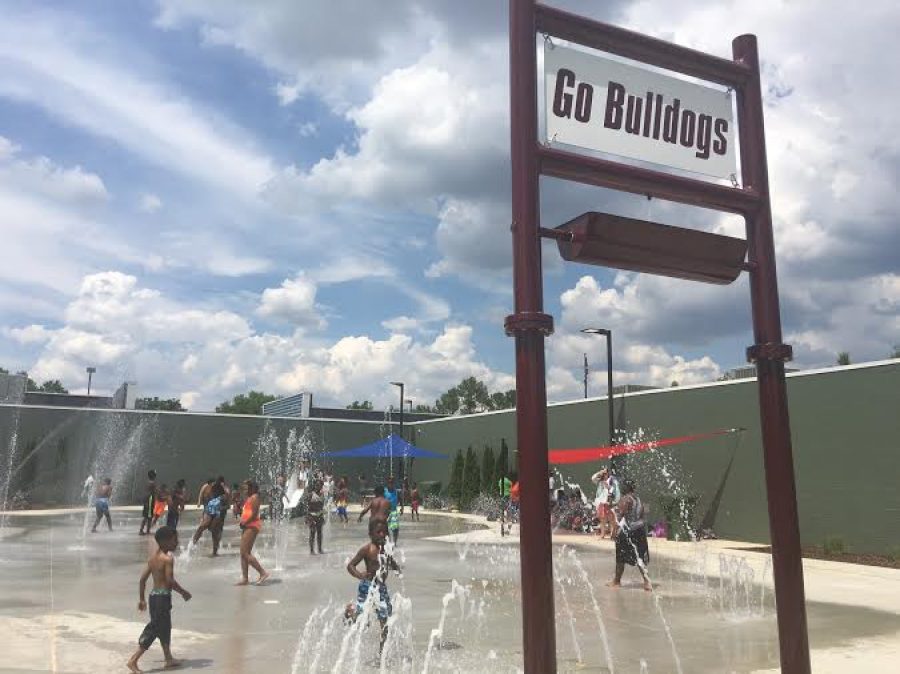 City Opens BulldogThemed Splash Park at Dr. Richard Showers Recreation