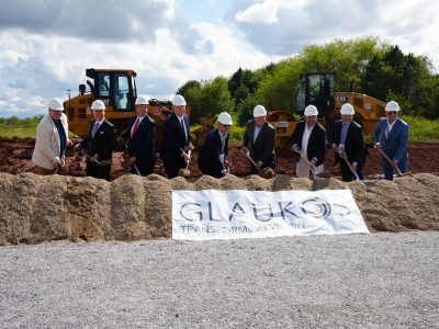 Click to view Glaukos breaks ground on new research and manufacturing campus