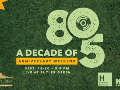 Click to view Huntsville Music Office, DHI celebrate 10 years of Campus 805 with three days of live music
