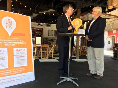 Click to view Mayor Battle Awards AM Booth Lumberyard “This Place Matters” Designation