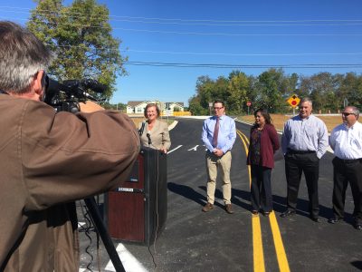 Click to view Benaroya Lane Extension Connects South Huntsville Businesses Amidst Construction