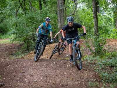 Click to view Hundreds of young mountain bikers ready to shred at John Hunt Park