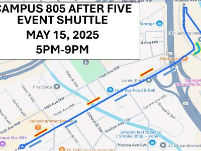 Click to view Huntsville Transit launches free shuttle for 805 After Five concert series