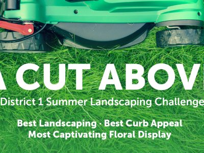 Click to view Is your yard ‘A Cut Above’? Join the District 1 Summer Landscaping Challenge!