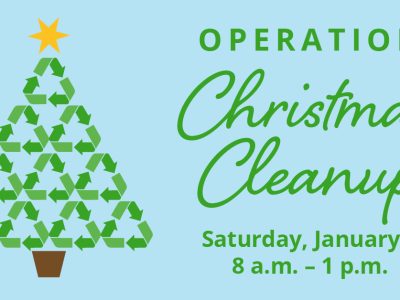 Click to view Christmas Cleanup: Holiday trash and tree recycling, Jan. 7