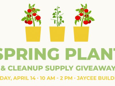 Click to view Green Team to host annual Spring Plant & Cleanup Supply Giveaway, April 14