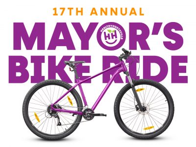 Click to view Enjoy exercise and the outdoors at the 17th Annual Mayor’s Bike Ride