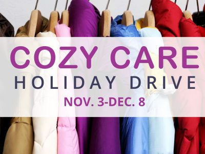 Click to view Huntsville Parks & Recreation collects warm coats for Cozy Care Holiday Drive