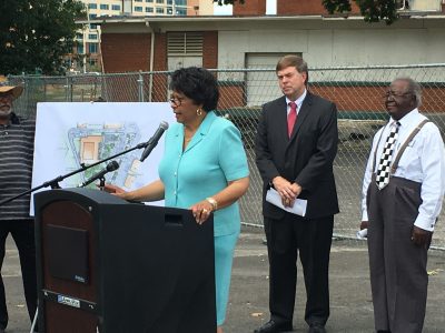Click to view Councill High School Alumni and City Announce Renovation Plans for Historic School