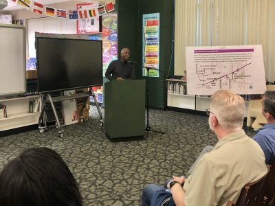 Click to view Growth discussed at District 5 town hall