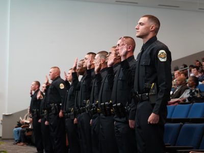 Click to view HPD welcomes 73rd Academy graduates to the force