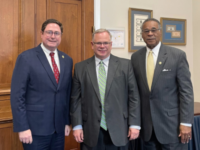Click to view Community Development Manager discusses housing grants, impact with members of Congress