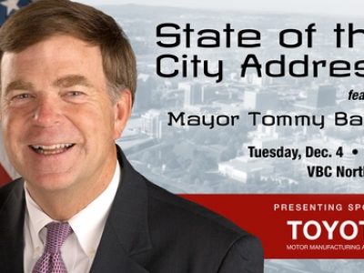 Click to view Mayor Battle to deliver 2018 State of the City Address on Dec. 4