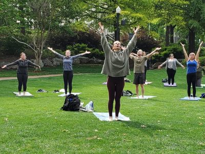 Click to view Fitness in the Park returns, offering free classes in a fun environment