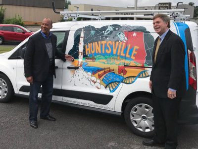 Click to view Google Fiber’s first service area opens for North Huntsville residents