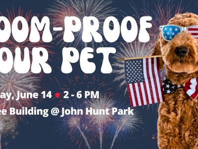 Click to view Animal Services ‘Boom Proof Your Pet’ event returns June 14 to Jaycee Building