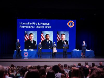 Click to view Huntsville Fire & Rescue recognizes heroic rescues, promotions at annual ceremony