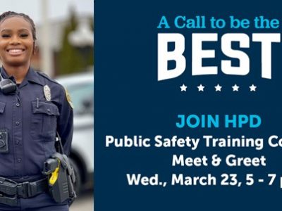 Click to view A Call to Be the Best: Join Huntsville Police for recruitment open house