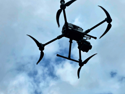 Click to view Drone program guides HPD to safe arrest of shooting suspect