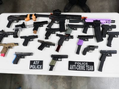 Click to view HPD operation targeting gun violence yields 19 firearms, nine arrests