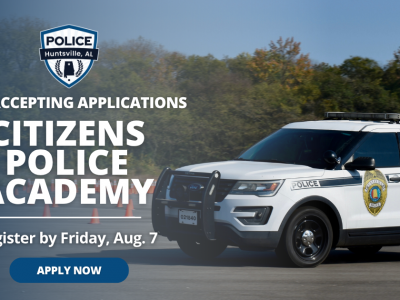 Click to view Discover how HPD serves the community through the Citizens Police Academy