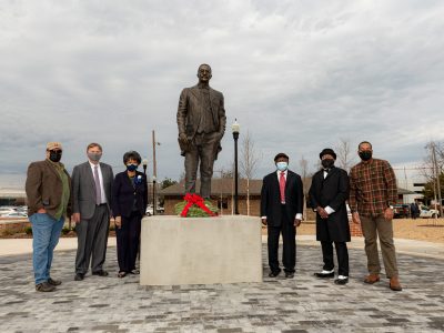 Click to view City unveils statue of Dr. William Hooper Councill
