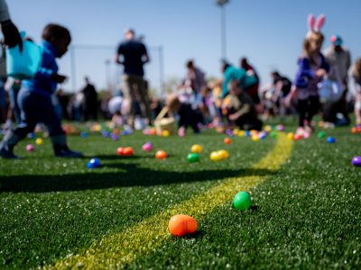 Click to view Family-favorite Eggstravaganza egg hunt hops back to John Hunt Park