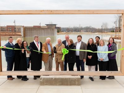 Click to view City of Huntsville officials hold celebratory ribbon-cutting to open The Park at Hays Farm