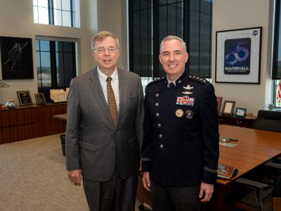 Click to view Mayor Battle welcomes Commander of U.S. Space Command to Huntsville