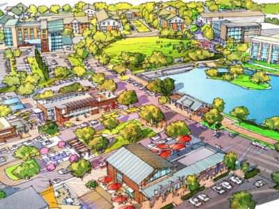 Click to view Hays Farm Village Center to feature nine-acre community green