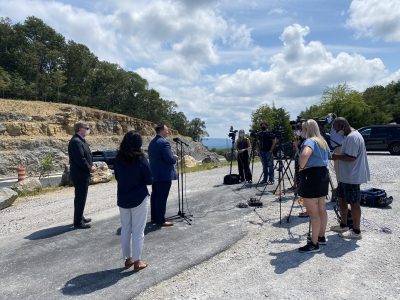 Click to view Construction is complete – Cecil Ashburn Drive opens 4 lanes of traffic