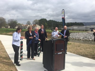 Click to view Aldridge Creek Greenway Opens Half-Mile Extension