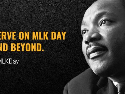 Click to view MLK Holiday is a “Day On, Not a Day Off” for Community Service