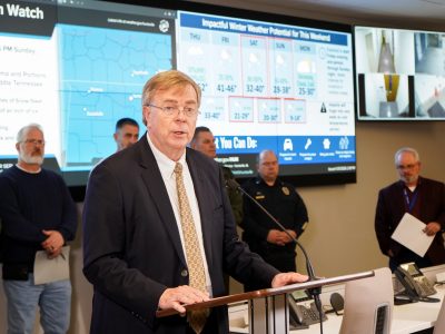 Click to view Mayor Battle urges preparedness as Huntsville braces for possible winter weather