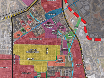 Click to view City of Huntsville offering funding for Mill Creek façade improvements