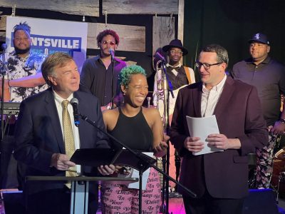 Click to view Mayor Battle strikes the right chord, proclaims September as Huntsville Music Month