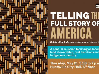 Click to view City invites public to Preservation Month panel highlighting Indigenous history and culture