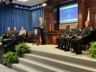 Click to view Three Huntsville Police Captains Promoted to Deputy Chief Rank