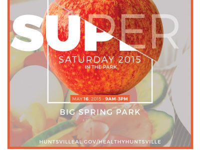 Click to view Healthy Huntsville Presents Four Action Events in One Super Saturday in the Park