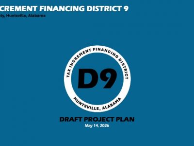 Click to view City of Huntsville outlines proposed TIF district for downtown economic development and infrastructure projects