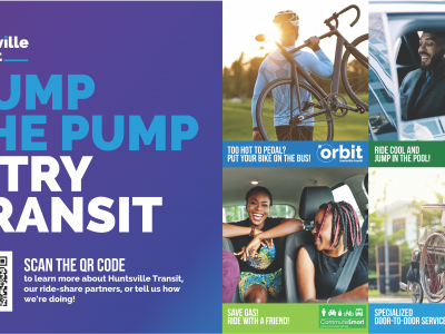 Click to view Pain at the pump? City of Huntsville officials urge residents to ‘Try Transit’