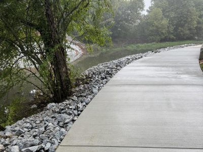 Click to view Aldridge Creek Greenway reopens