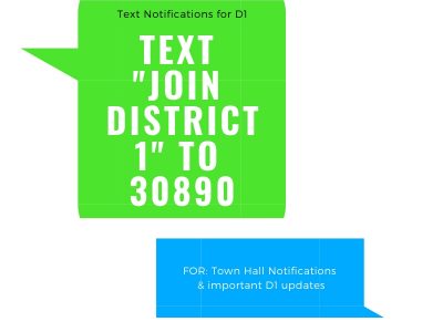 Click to view District 1 Text Notifications